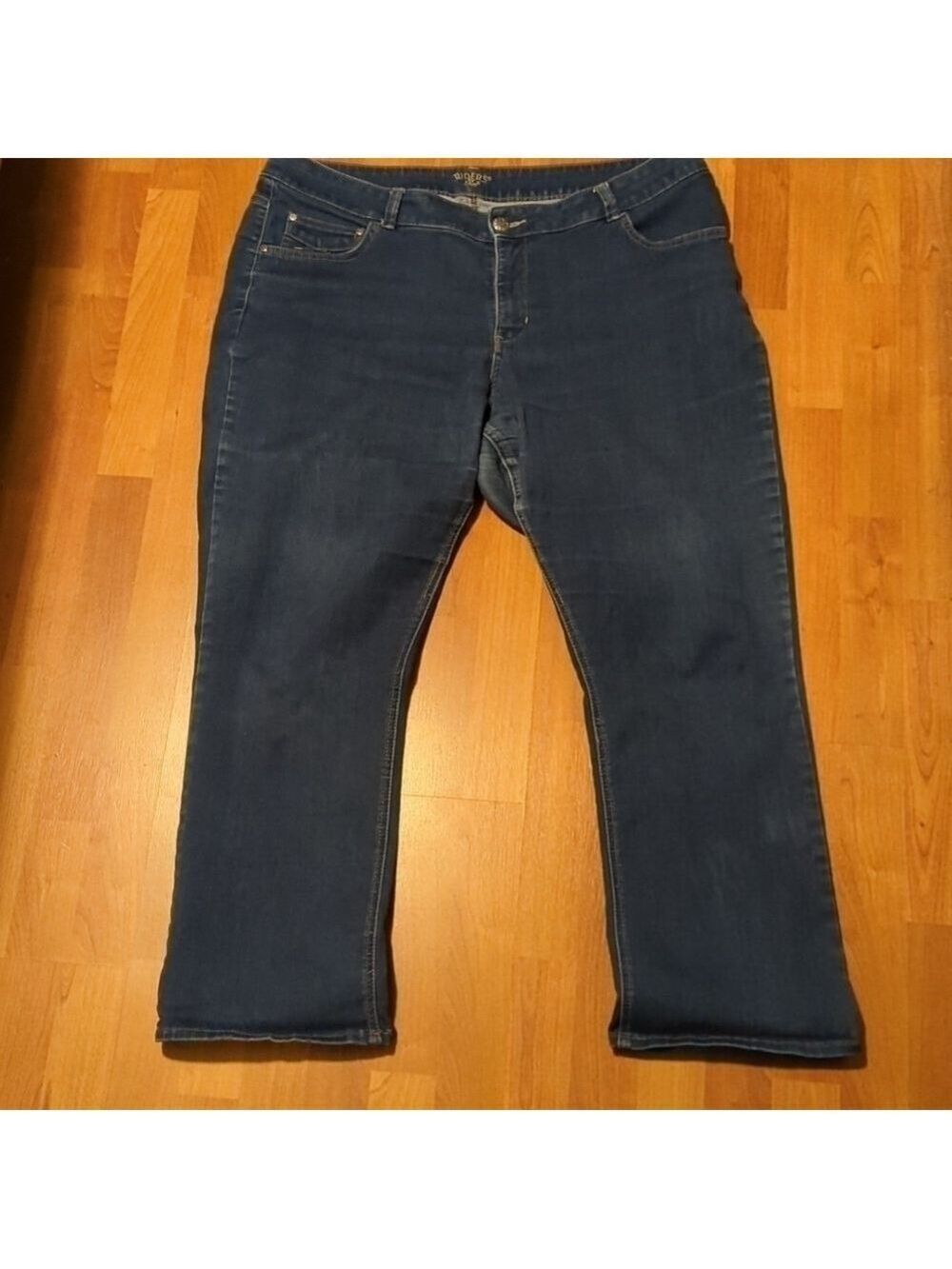 Riders by Lee Blue Denim Jeans 20W Plus Size Bootleg